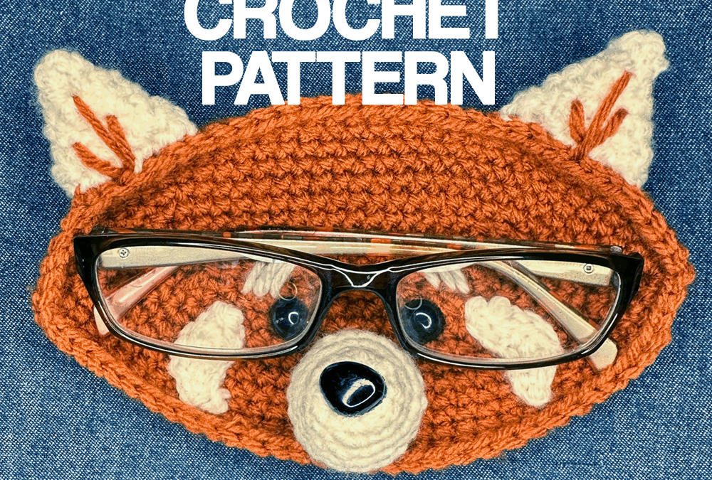 Electric Eye Crochet – Red Panda Eyeglass Holder Crochet Pattern promo
